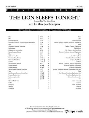 The Lion Sleeps Tonight