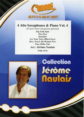 4 Alto Saxophones & Piano Vol. 4