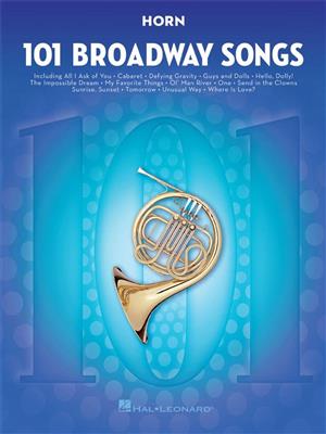 101 Broadway Songs for Horn