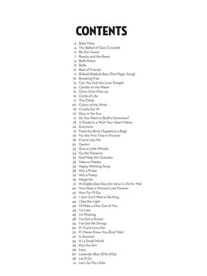 101 Disney Songs