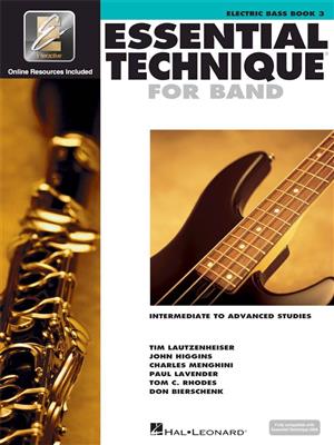 Essential Elements for Band - Book 3 - Bass Guitar