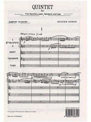Quintet for Brass Op. 73